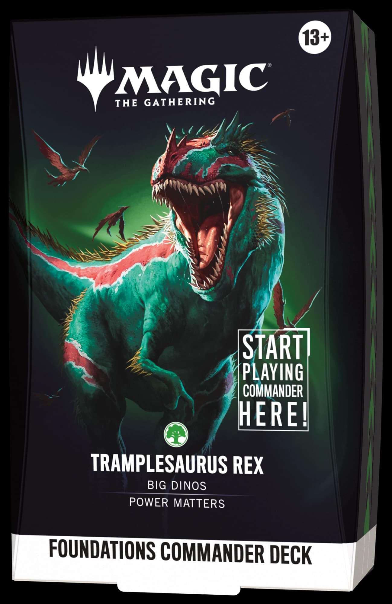 Mazo Commander de Foundations: Tramplesaurus Rex