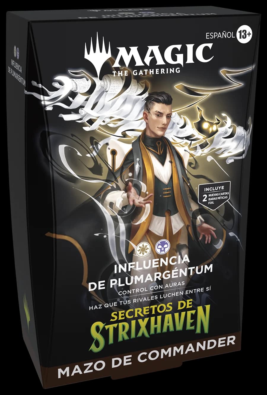 Mazo de Commander Influencia de Plumargéntum