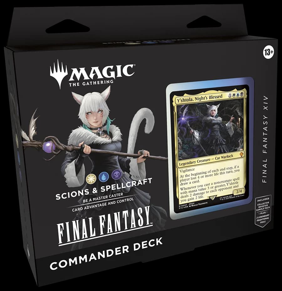 Mazo de Commander Final Fantasy: Y'shtola